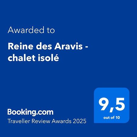 Reine Des Aravis - Chalet Isole ฟลูเมต์ ภายนอก รูปภาพ